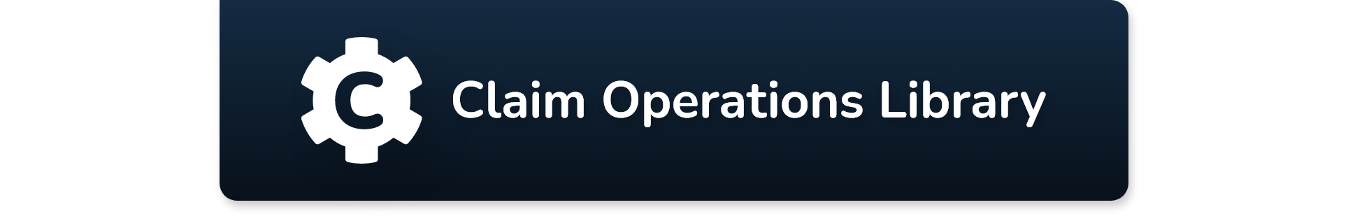 Claim Operations Library